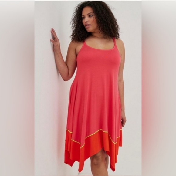 torrid Dresses & Skirts - Super Soft By Torrid Jersey Knit Sleeveless Scoop Neck Dress